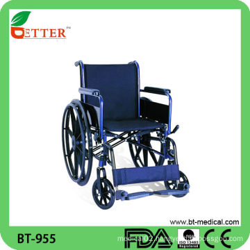 Steel Patient Wheelchair